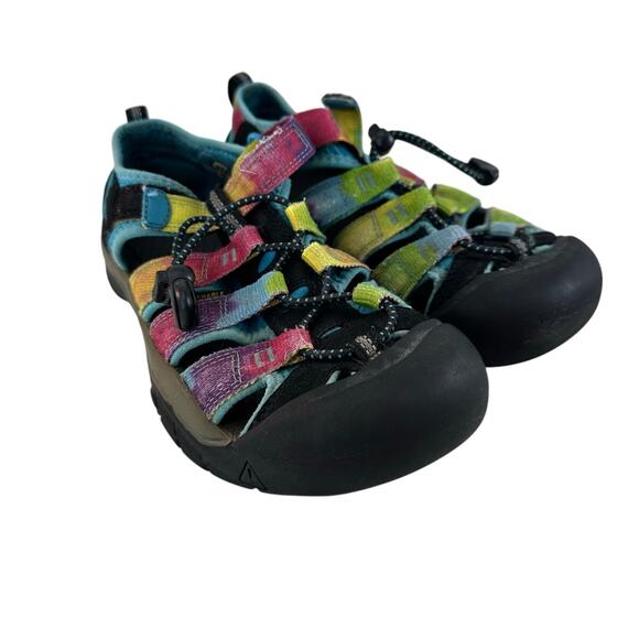 Keen kids rainbow waterproof sandals Size 3 Preowned - Picture 3 of 6